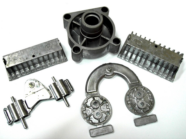 Примеры алюминиевых деталей из форм для литья
